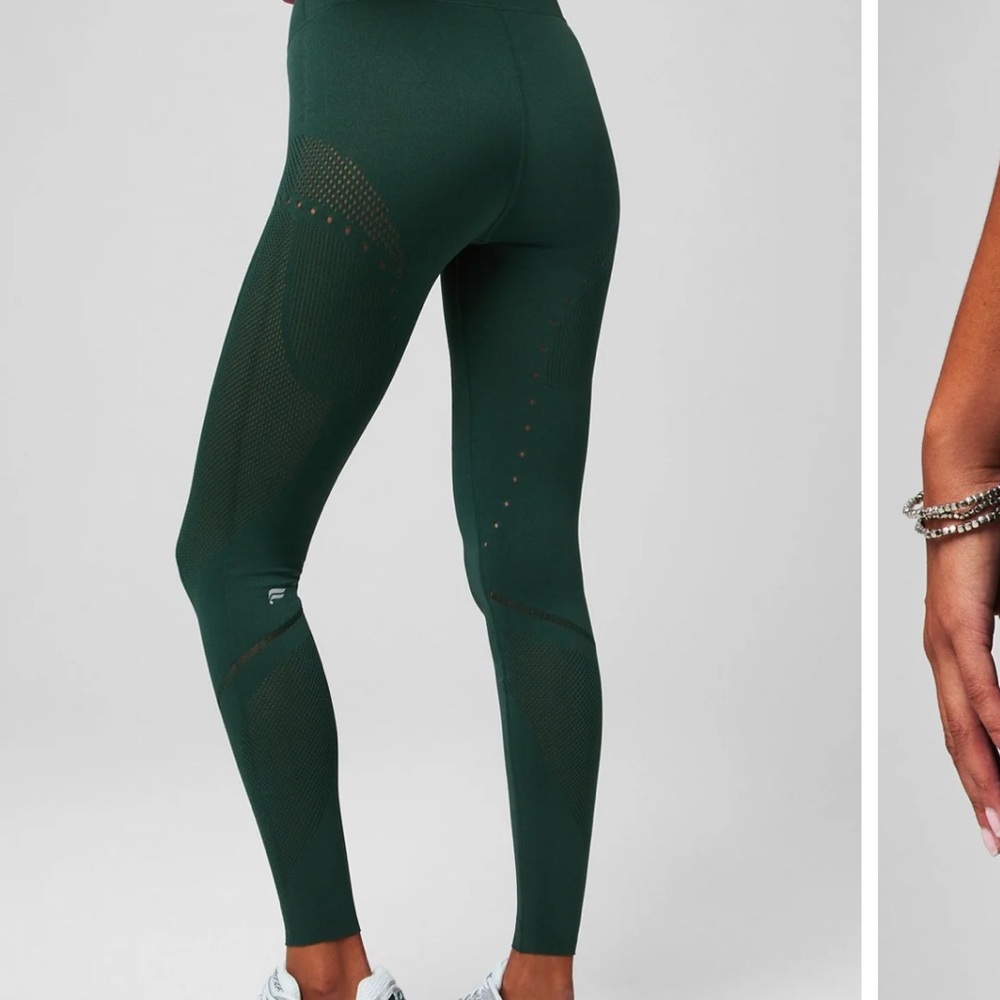 Fabletics Sculptknit Contour High-Waisted Leggings - sz M